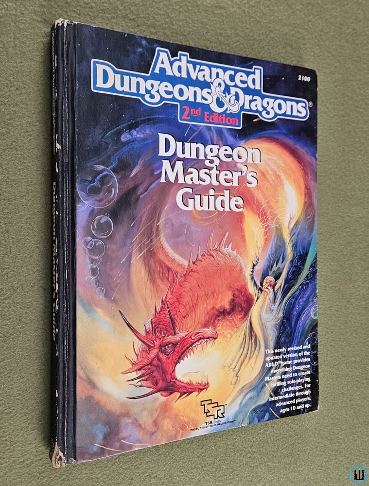 Dungeon Master's Guide - PLAY COPY (Advanced Dungeons Dragons 2nd Edition) TSR 2100