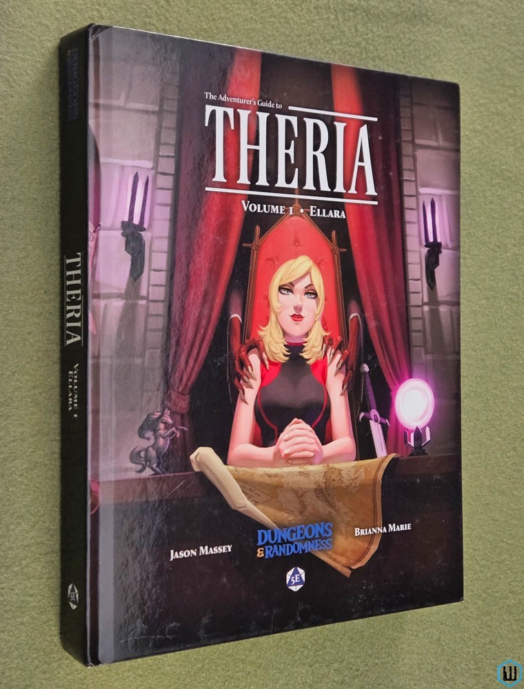 Adventurer's Guide to Theria, Volume 1: Ellara (5E) NICE Dungeons & Randomness