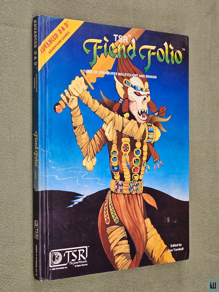 Fiend Folio - 1st print (Advanced Dungeons and Dragons) Hardcover