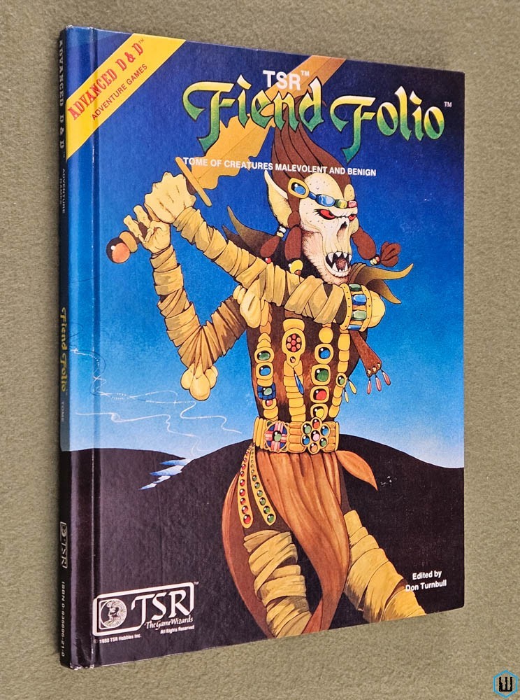 Fiend Folio - 1st print (Advanced Dungeons and Dragons) Hardcover TSR 2012