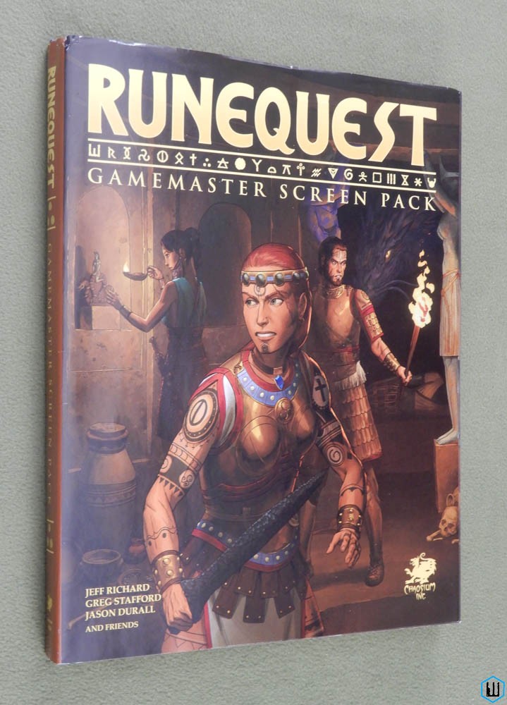 Image for RuneQuest: Gamemaster Screen Pack RuneQuest: Gamemaster Screen Pack