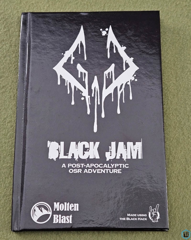 Black Jam: Post-Apocalyptic OSR RPG Black Hack Adventure Molten Blast / ND Hobbies