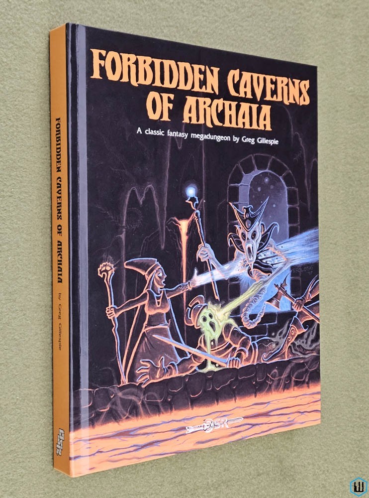 The Forbidden Caverns of Archaia (OSR RPG) Hardcover