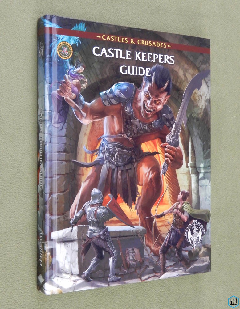 Castle Keepers Guide (Castles & Crusades RPG) AD&D homage cover