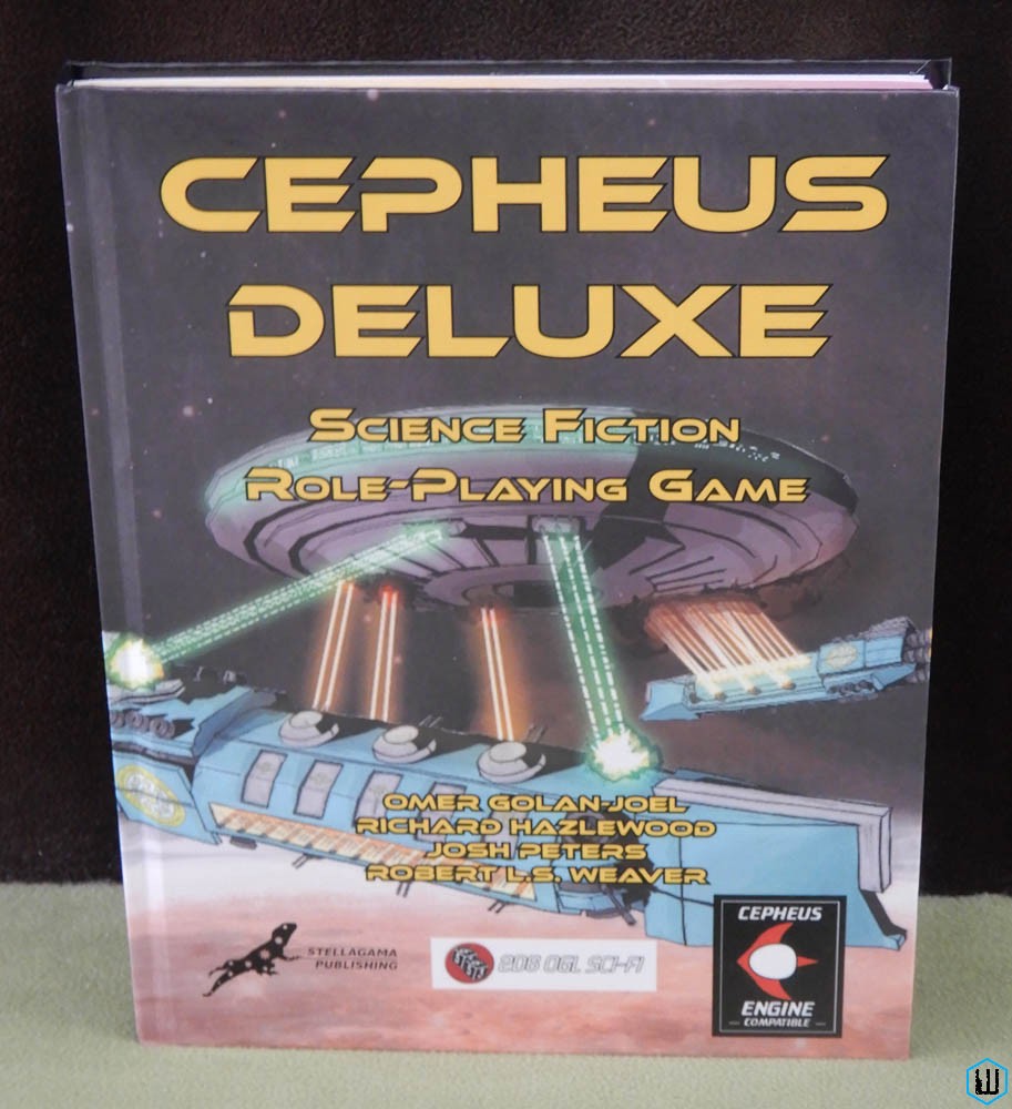 Cepheus Deluxe: Science Fiction 2D6 OGL RPG (Hardcover)