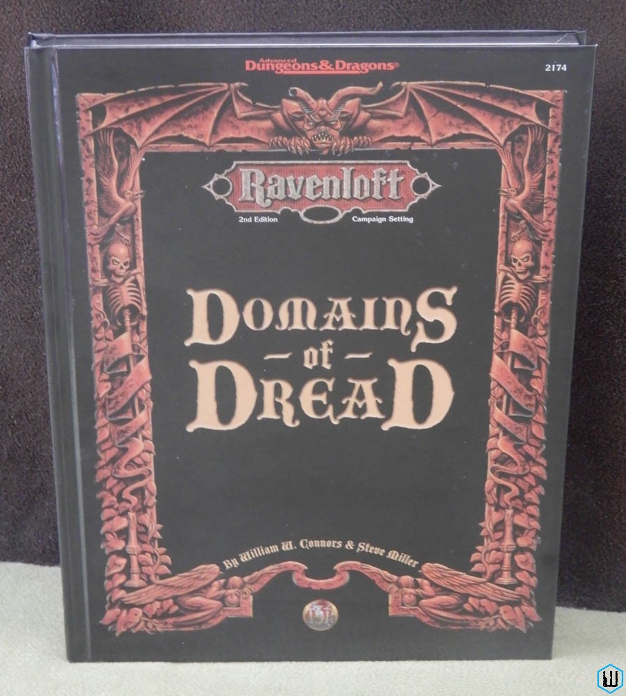 Domains of Dread (Advanced Dungeons Dragons Ravenloft) Original Hardcover