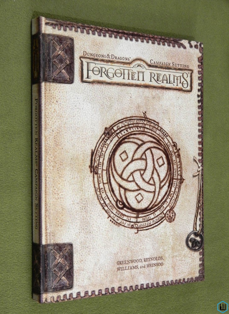 Forgotten Realms Campaign Setting (Dungeons Dragons) NICE Hardcover w MAP