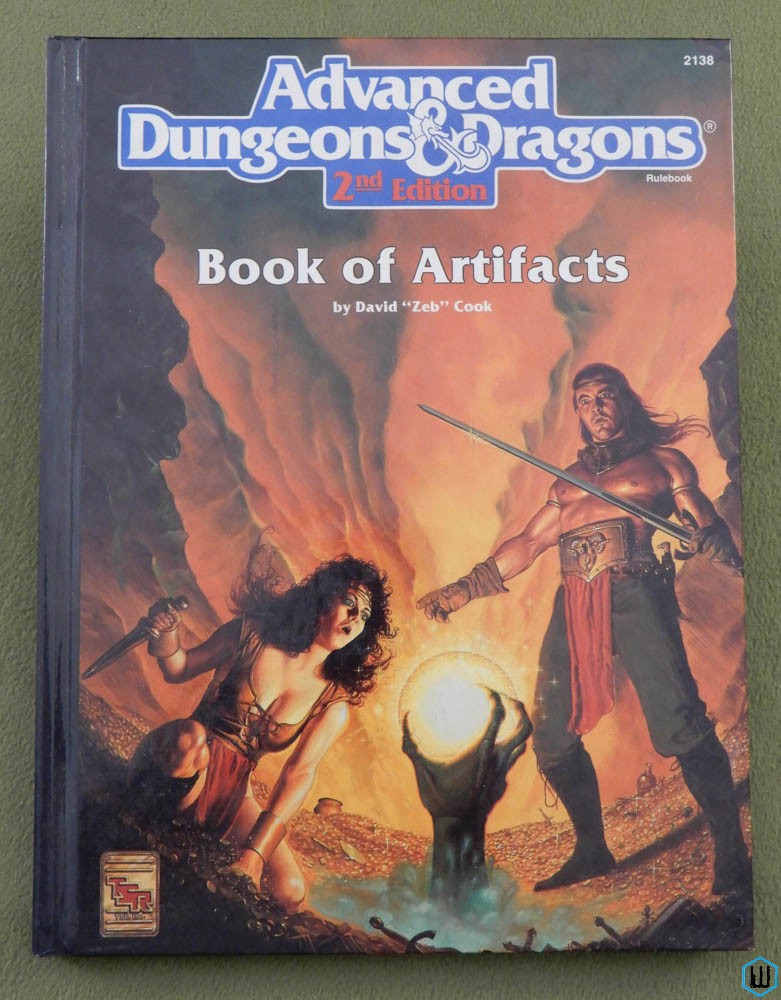 Book of Artifacts, Advanced outlets Dungeons & Dragons 2nd Edition