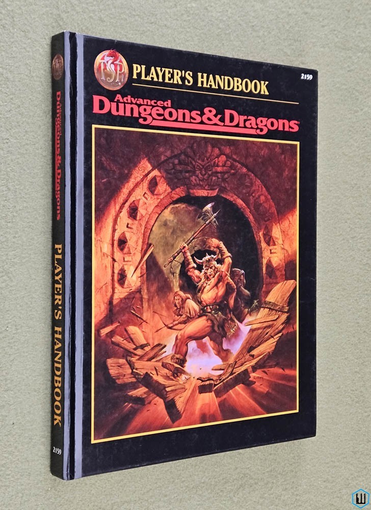 Player's Handbook (Advanced Dungeons Dragons 2nd Edition Revised NICE) TSR 2159