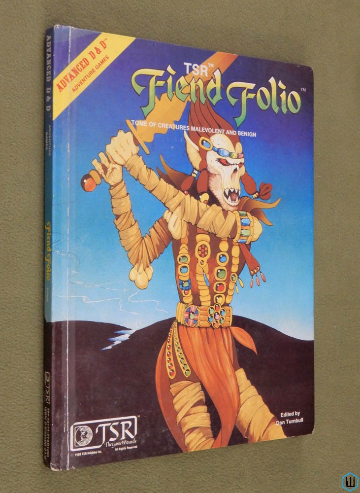 Fiend Folio - 2nd print (Advanced Dungeons and Dragons) Hardcover
