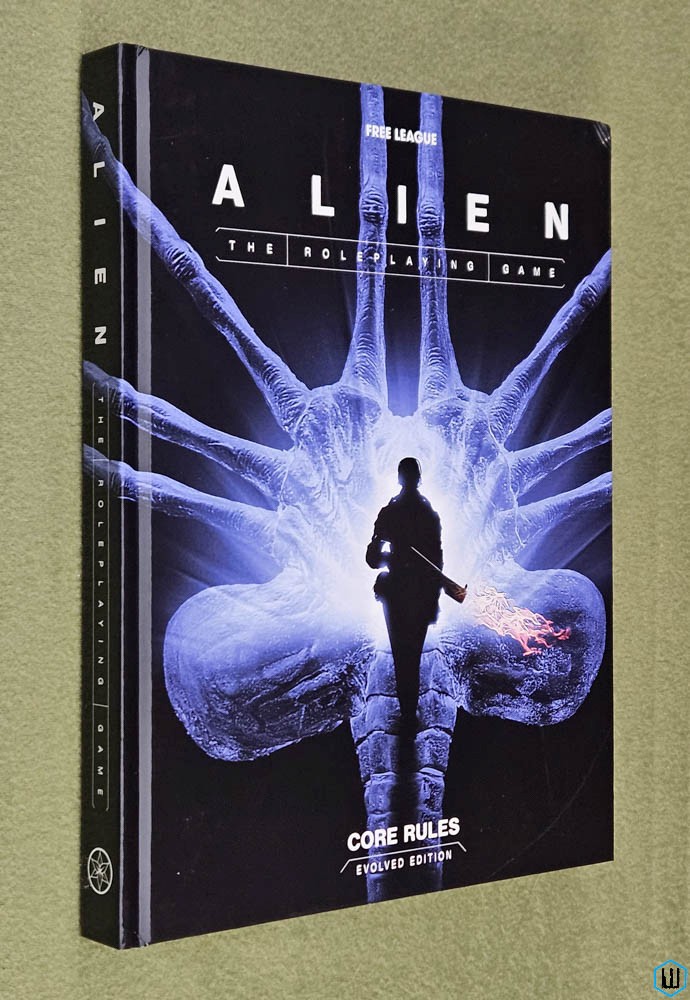 ALIEN RPG Evolved Core Rules Book (2nd Edition Hardcover) Free League FLFALE019