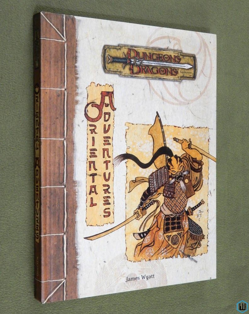 Oriental Adventures (Dungeons Dragons 3rd Edition 3e) w MAP