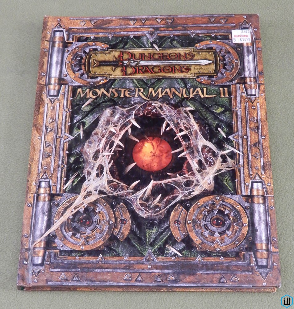 Monster Manual II 2 (Dungeons Dragons 3rd Edition 3e D20)