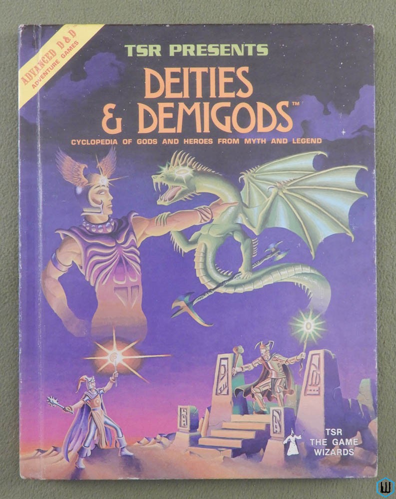 Deities & Demigods (Advanced Dungeons & Dragons) CTHULHU 2nd Printing