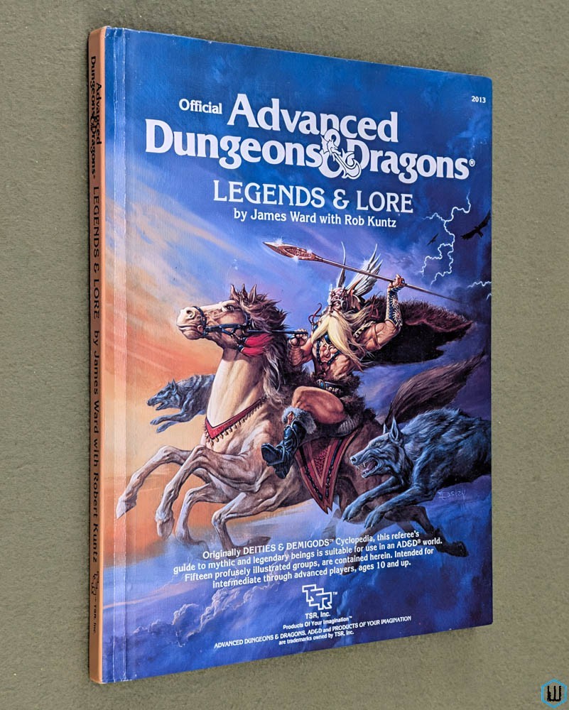 Legends & Lore (Advanced Dungeons & Dragons, 1st Edition) TSR 2013