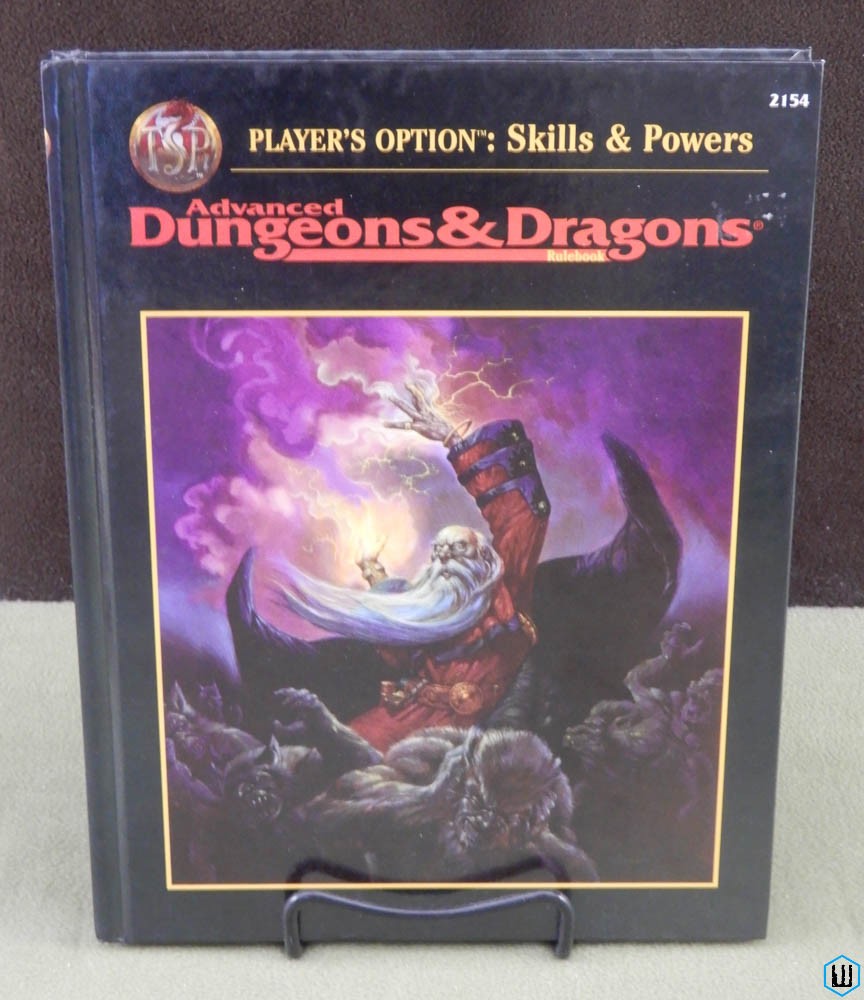 Player's Option: Skills & Powers (Advanced Dungeons Dragons) Hardcover