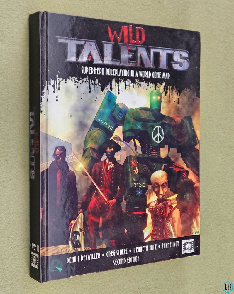 Wild Talents (Second 2nd Edition) Hardcover Cubicle 7 CB75400