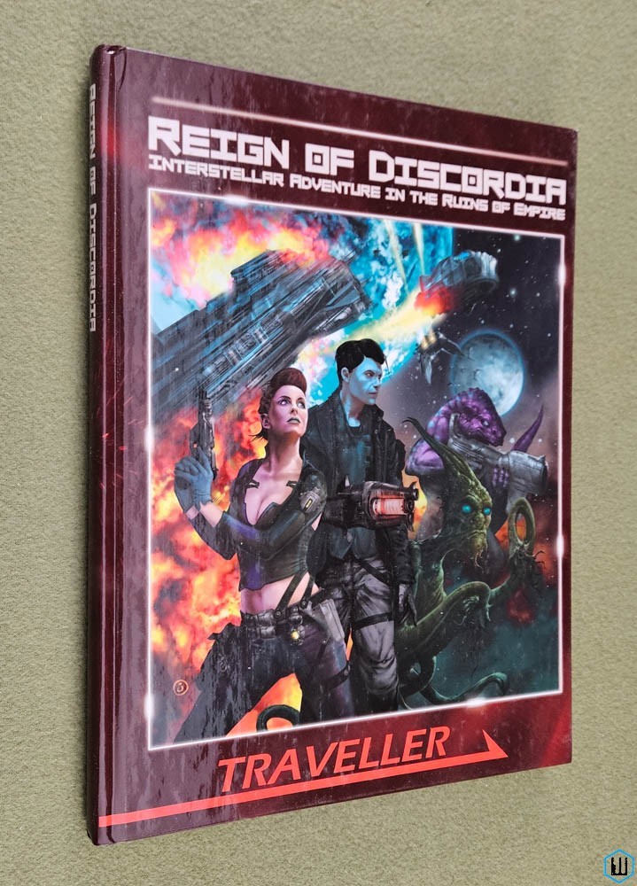 Reign of Discordia (Traveller RPG) Hardcover Mongoose MGP 6157