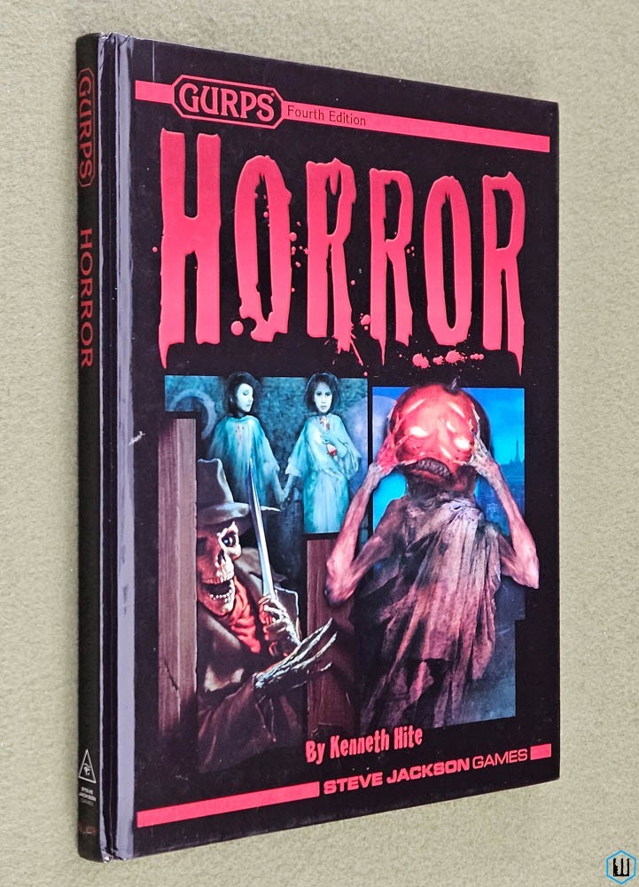 GURPS Horror (GURPS 4th edition) RPG Hardcover Steve Jackson Games SJG 01-1003