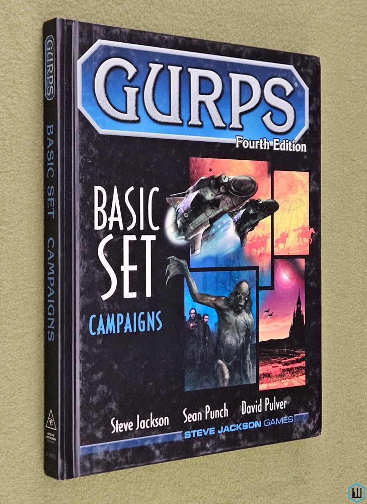 Image for GURPS Basic Set: Campaigns (4th Edition) RPG Hardcover Steve Jackson Games SJG 01-0002 GURPS Basic Set: Campaigns (4th Edition) RPG Hardcover Steve Jackson Games SJG 01-0002