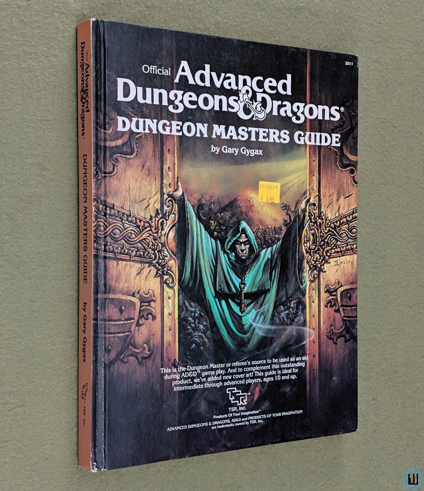 Dungeon Masters Guide (Advanced Dungeons & Dragons) Gary Gygax Easley cover TSR 2011