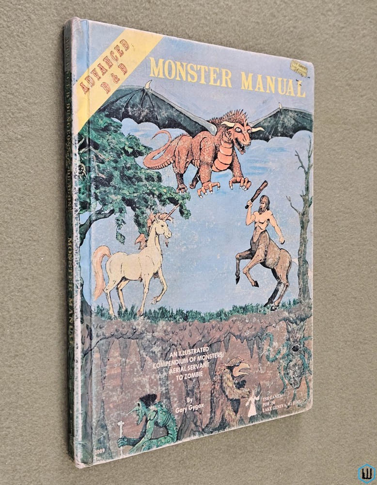 Monster Manual (Advanced Dungeons Dragons) 3RD BETA PRINTING TSR 2009