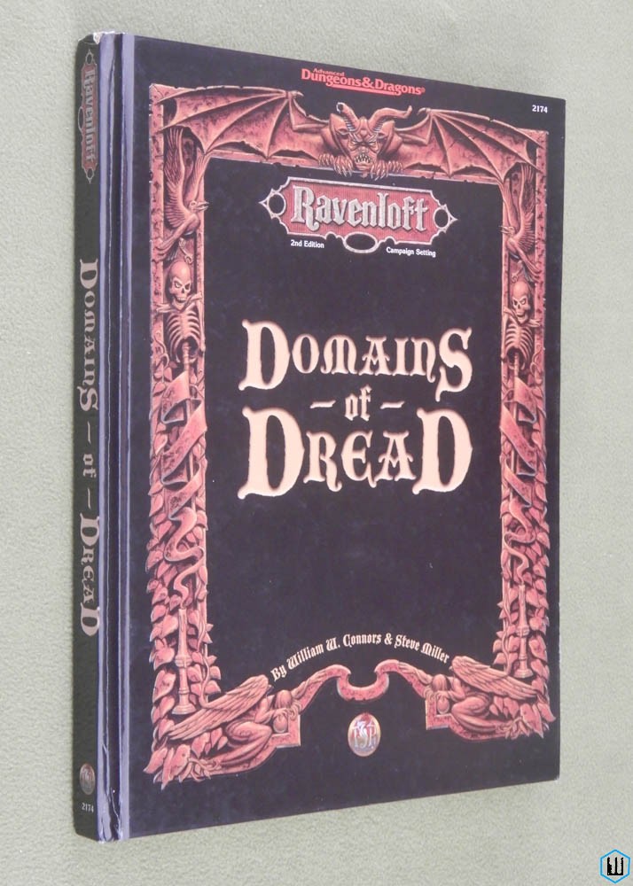 Domains of Dread (Advanced Dungeons Dragons Ravenloft) Original Hardcover