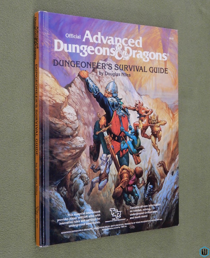 Dungeoneer's Survival Guide (Advanced Dungeons Dragons) Original 1986 Hardcover