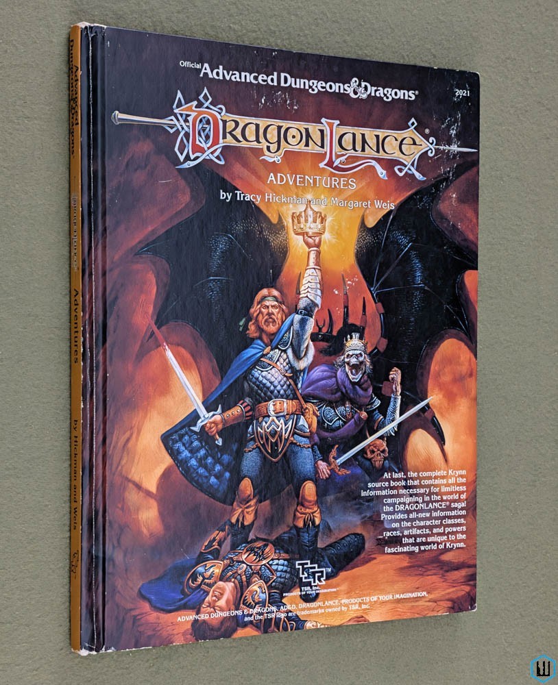 Dragonlance Adventures (Advanced Dungeons Dragons) Hardcover TSR 2021