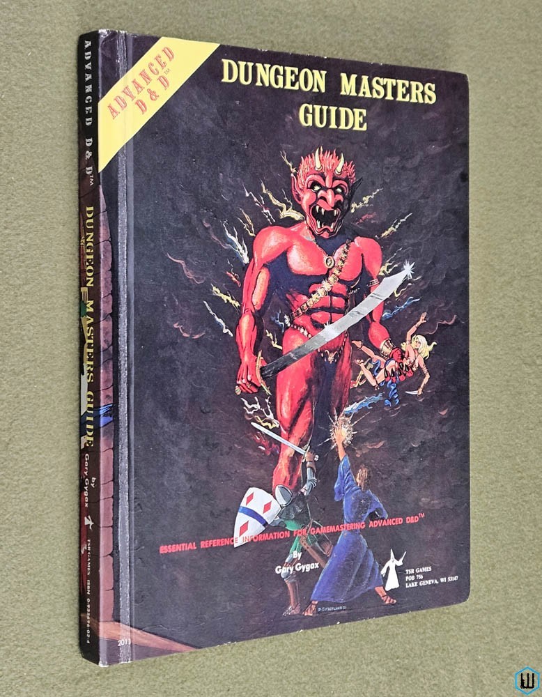 Dungeon Masters Guide (Advanced Dungeons Dragons NICE 1st Edition 6thG printing) TSR 2011