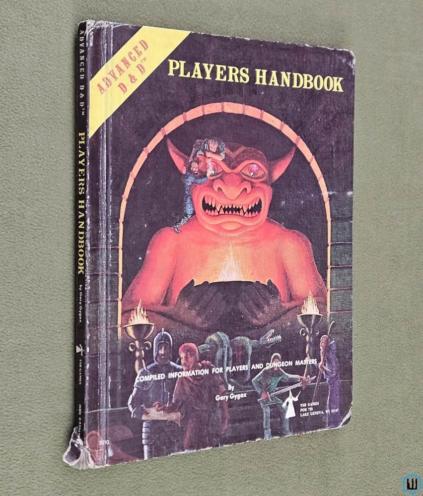 Image for Players Handbook (Advanced Dungeons & Dragons) - WORN PLAY COPY