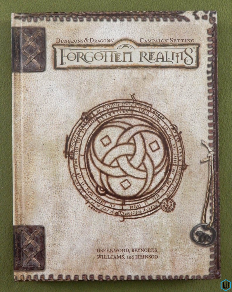 Forgotten Realms Campaign Setting (Dungeons Dragons) w MAP