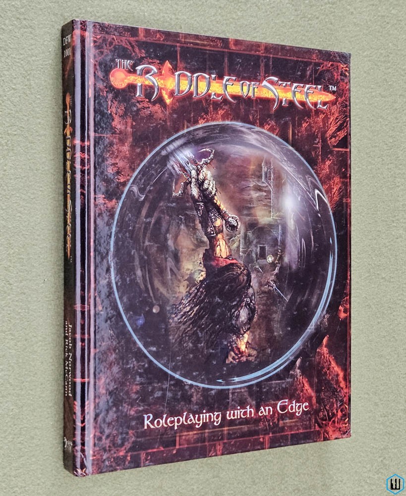 The Riddle of Steel: Roleplaying With an Edge (RPG Core Rules) Hardcover Driftwood DFW 1001