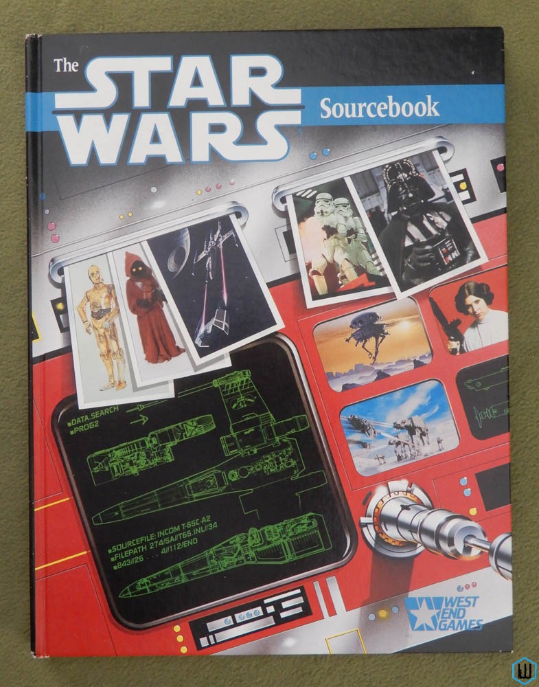 Image for Star Wars Sourcebook (SW D6 RPG) Original Edition Hardcover Star Wars Sourcebook (SW D6 RPG) Original Edition Hardcover