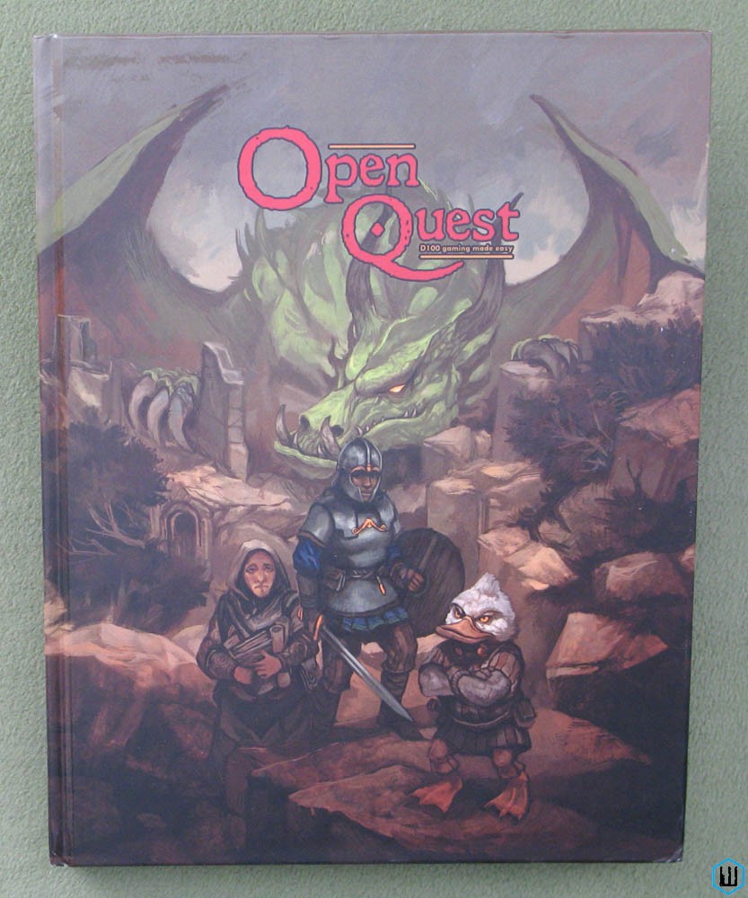 Image for OpenQuest 3rd Edition: D100 RPG (Runequest retroclone) Hardcover