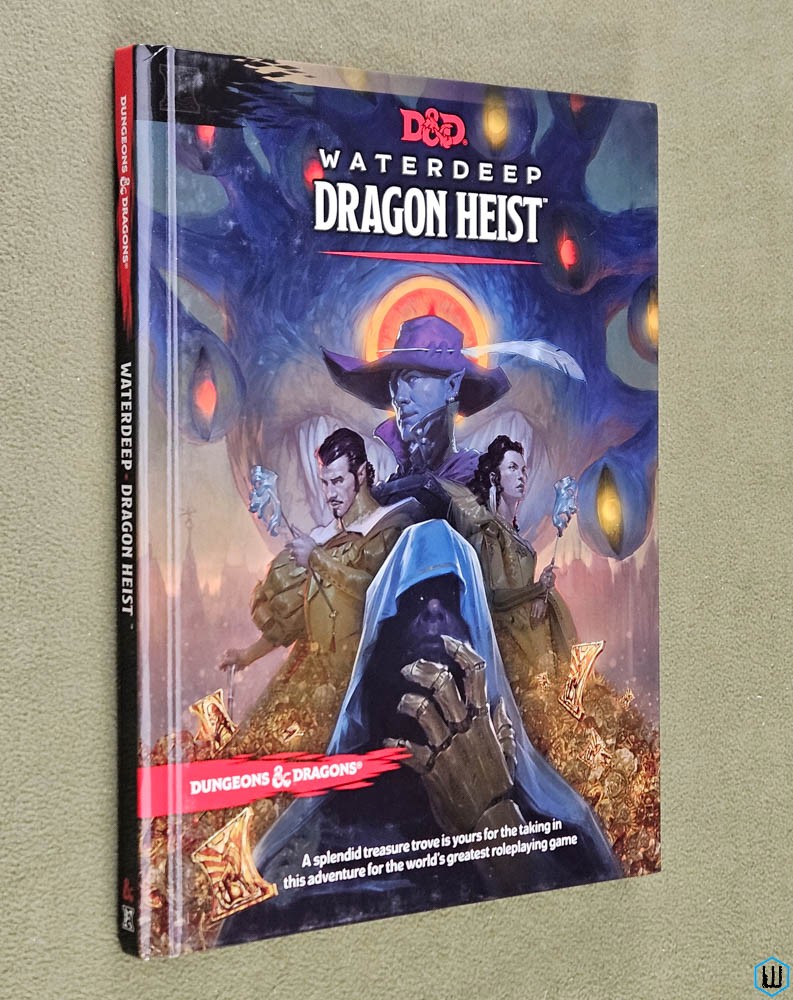 Waterdeep: Dragon Heist (Dungeons Dragons 5th Edition 5e) w MAP Wizards Coast C46580000