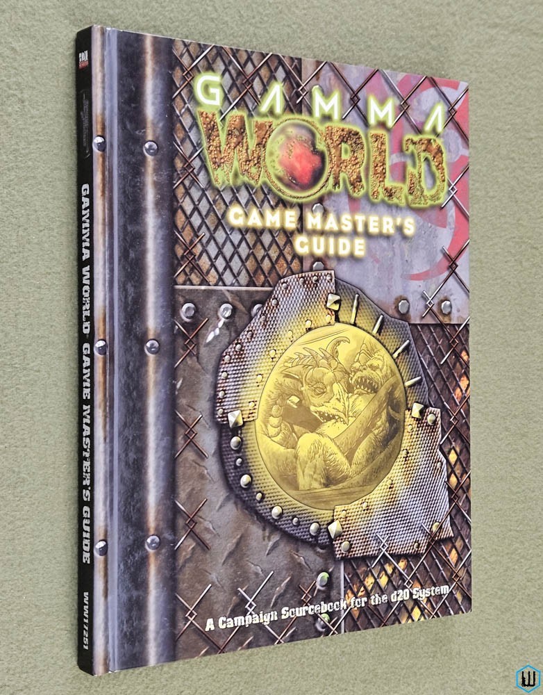 Gamma World Game Masters Guide (D20 6th Edition) White Wolf WW17251 Sword & Sorcery