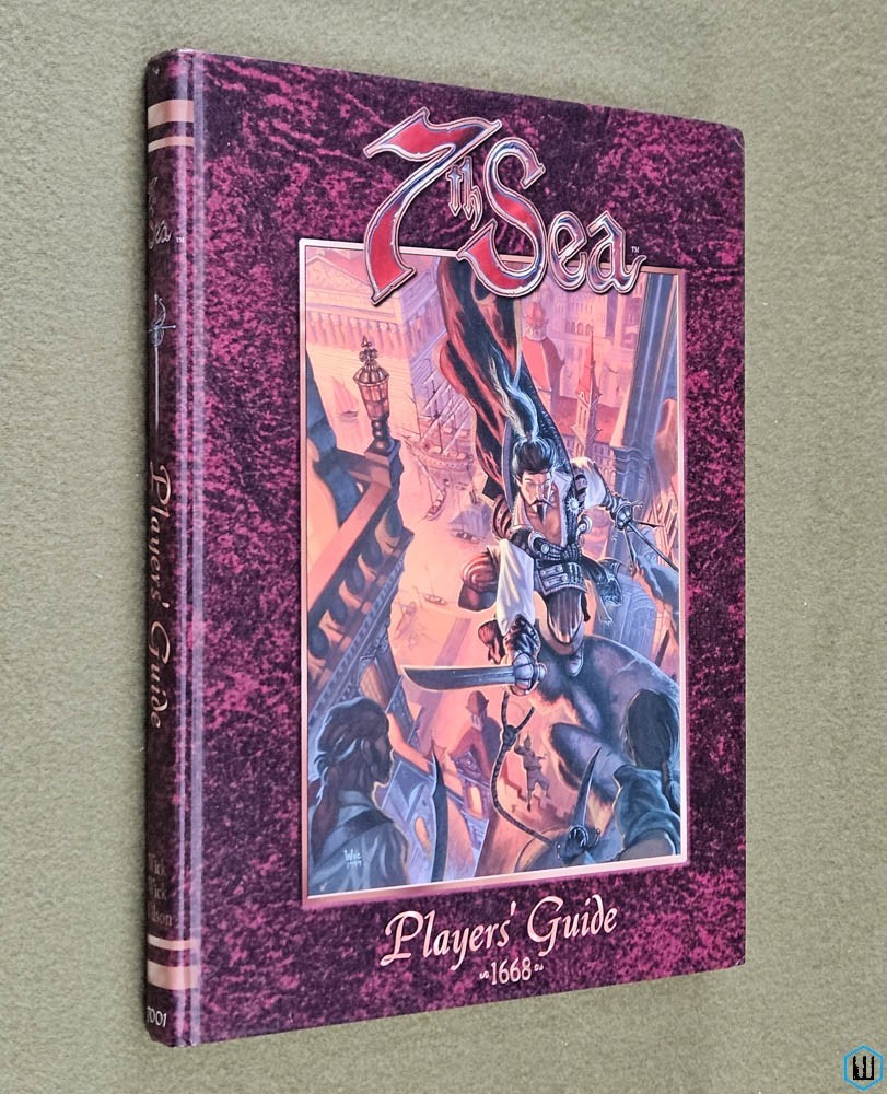 7TH SEA Players' Guide 1668 (Hardcover) Alderac Entertainment Group AEG 7001