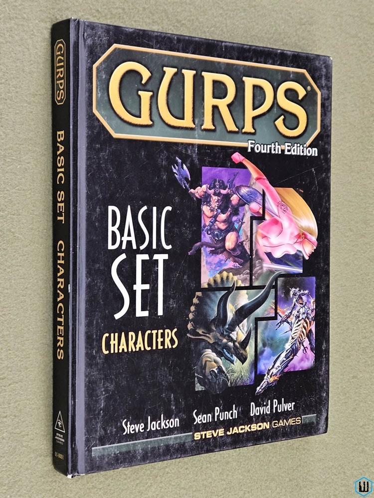 Image for GURPS Basic Set: Characters (4th Edition) RPG Hardcover Steve Jackson Games SJG 01-0001 GURPS Basic Set: Characters (4th Edition) RPG Hardcover Steve Jackson Games SJG 01-0001