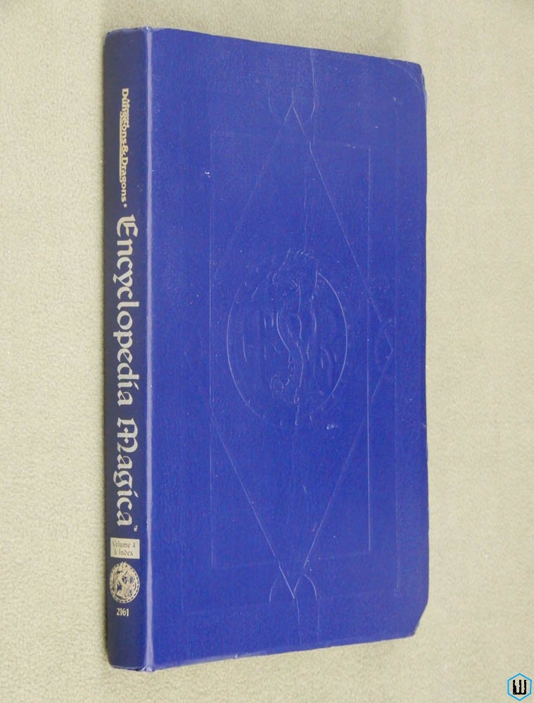 Encyclopedia Magica 4 S-Z & Index (Advanced Dungeons Dragons) BIBLE  LEATHERETTE