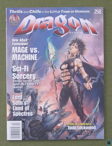 Image for Dragon Magazine, Issue 258: Mage vs Machine AD&D Campaign, Alternity