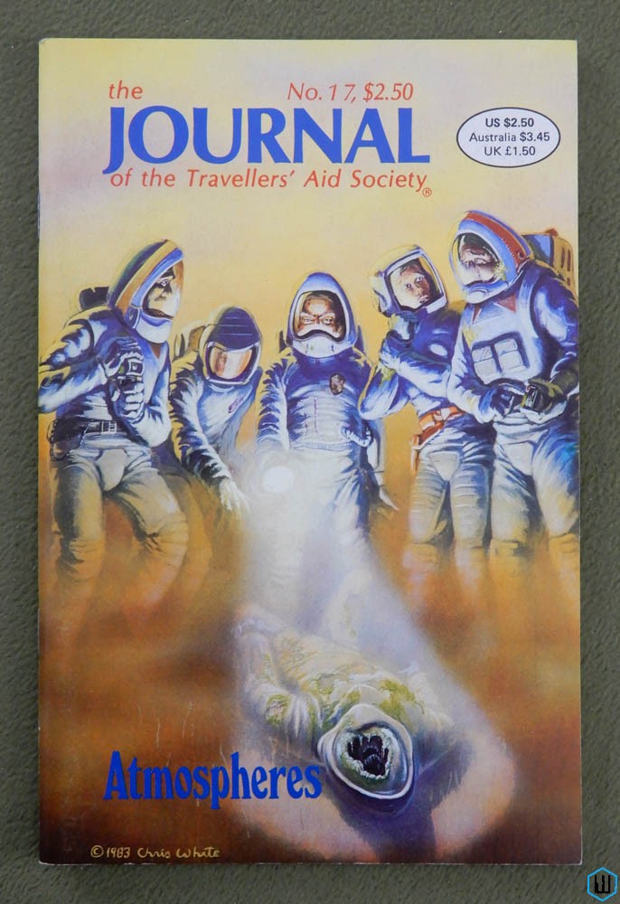 Journal of the Travellers' Aid Society 17 w Atmospheres (Traveller RPG) JTAS