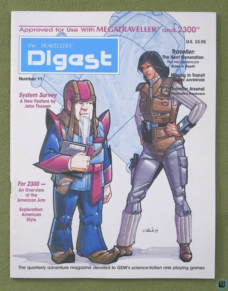 Image for Travellers' Digest, Issue 11 (Traveller Megatraveller RPG)