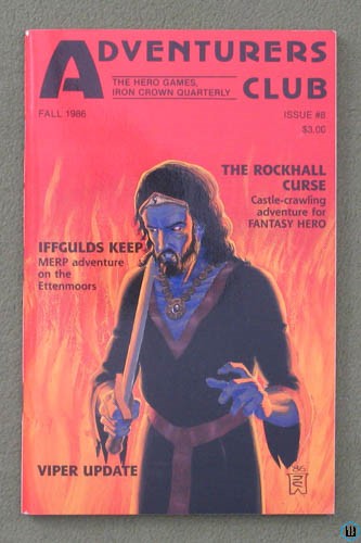 Image for Adventurers Club: The Hero Games Quarterly #8 (Fall 1986)