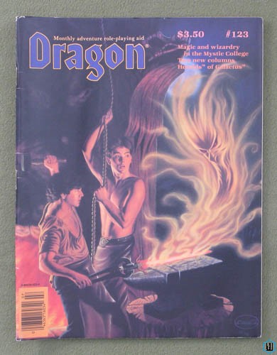 Image for Dragon Magazine, Issue 123 (Sorcerers Wizards 3 articles, Forgotten Realms Music)