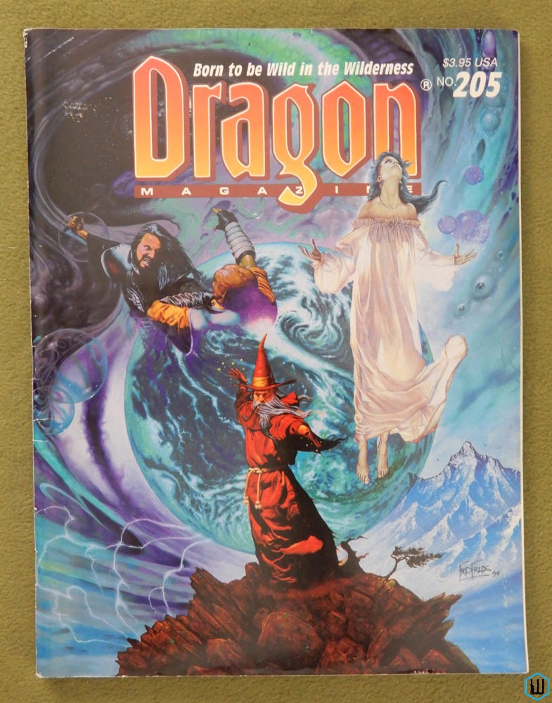 Dragon Magazine, Issue 205 (Wilderness; Druid Spells; Planescape)