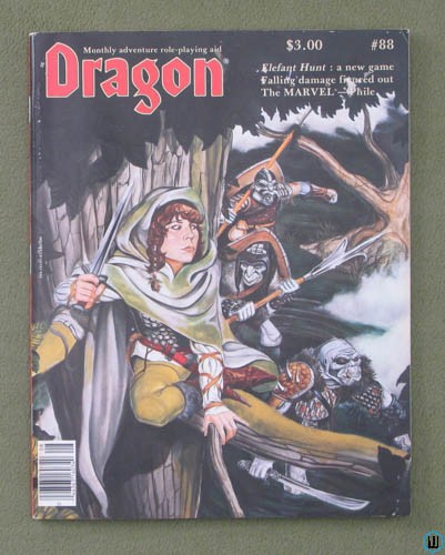 Image for Dragon Magazine, Issue 88: Gamma World timeline, Greyhawk Suel Pantheon, pt 3
