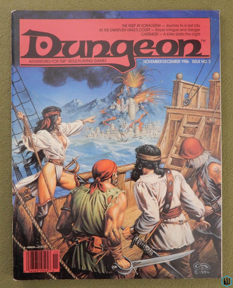 Dungeon Magazine, Issue 2 (D&D/AD&D Adventures)