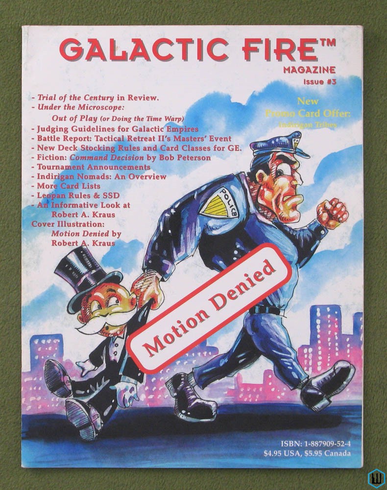 Image for GALACTIC FIRE, Issue 3 (CCG Magazine) Collectible Card Game Star Fleet Battles