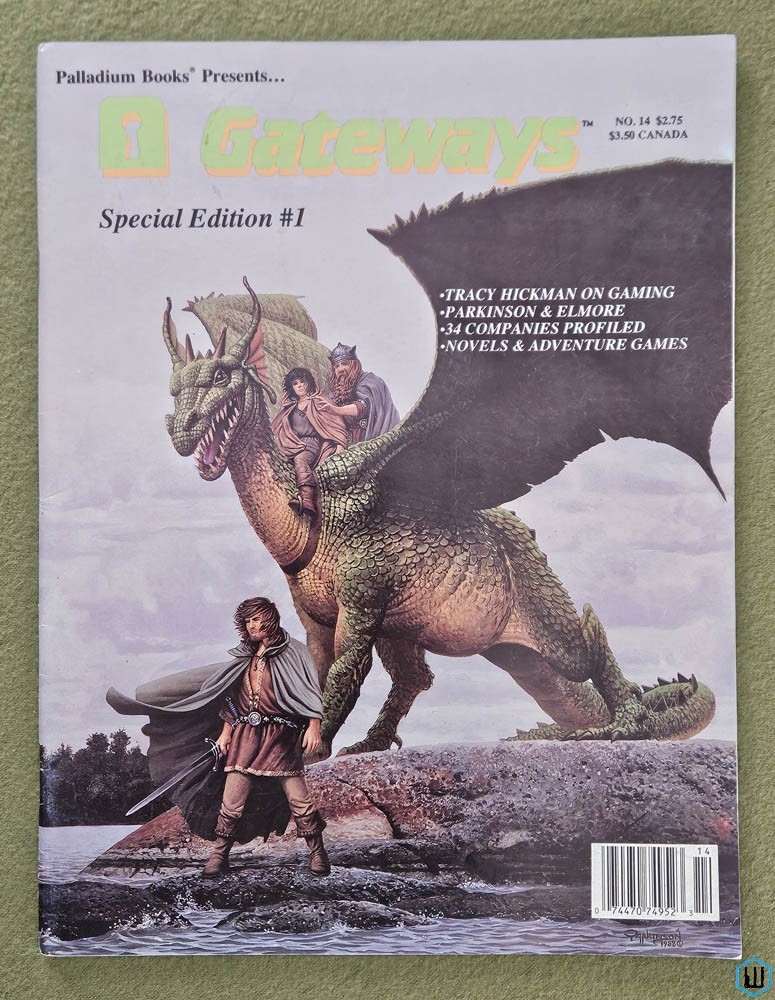 Gateways Magazine 14 (Special Edition #1) Fantasy RPG GPI / Palladium